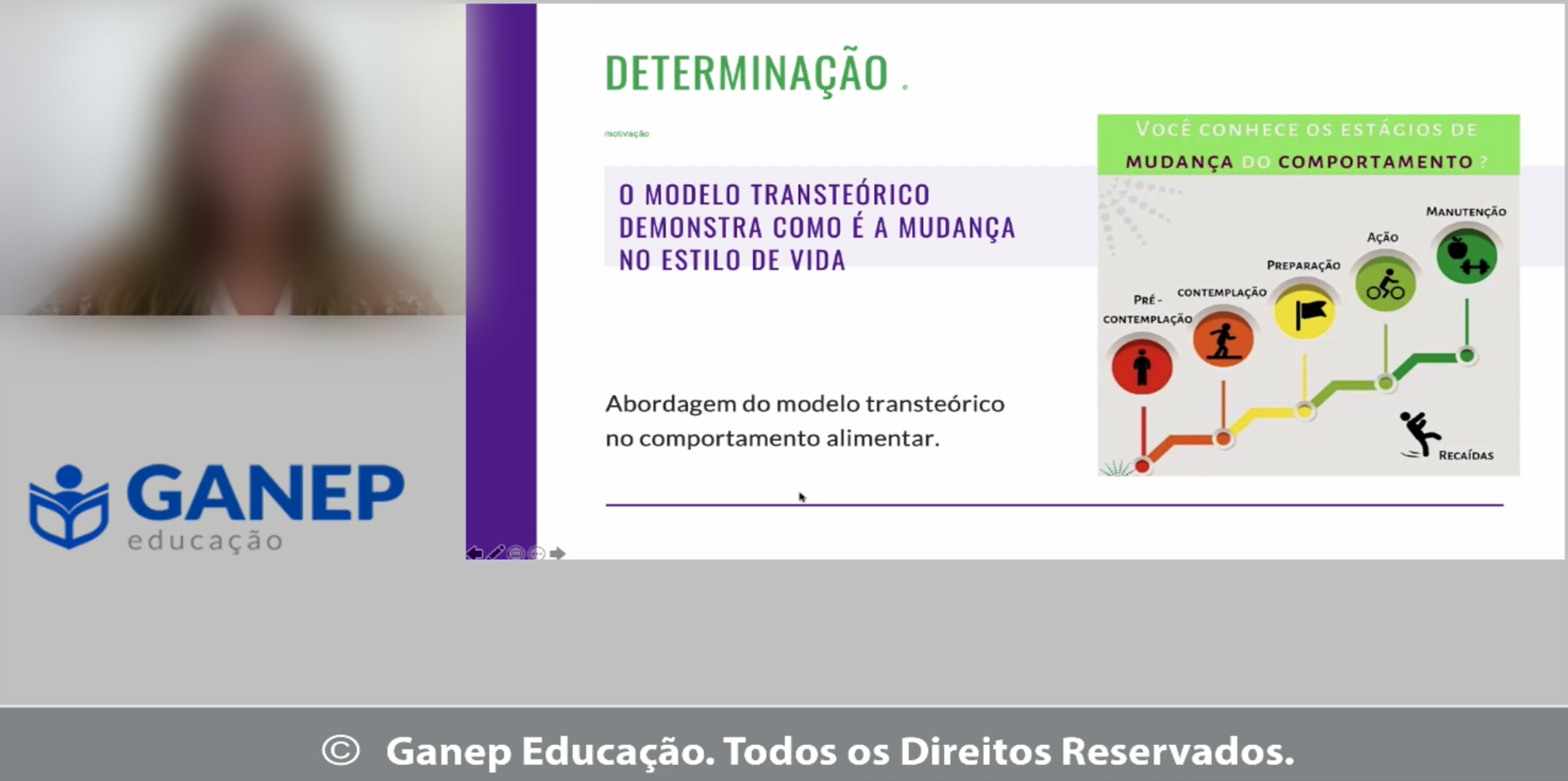 Plataforma de curso online com streaming da Eventos.net